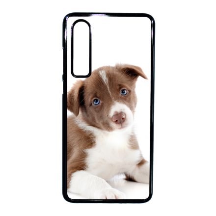 Édes Border Collie kölyök kutyus Huawei P30 tok