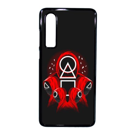 Squid Game Piros katonak Huawei P30 tok