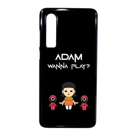 Squid Game akarsz jatszani Kerd a neveddel Huawei P30 tok