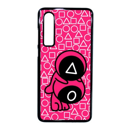 Squid Game roszaszin cuki katona mintas Huawei P30 tok