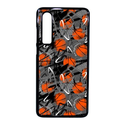 Grunge Basketball Kosarlabda mintas Huawei P30 tok