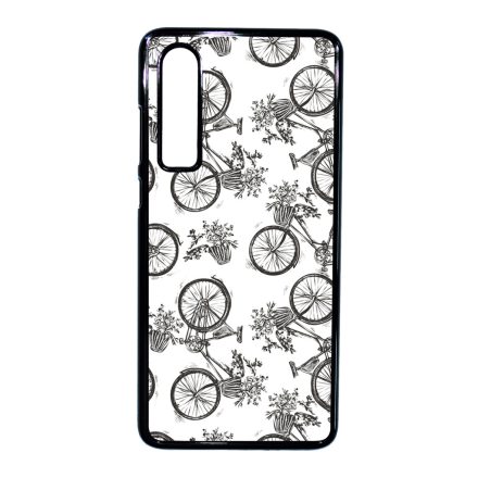 Gyonyorű viragos kerekpar Huawei P30 tok