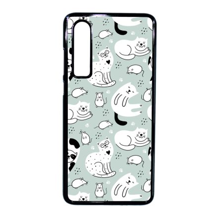 Tündéri macska-egér mintás Huawei P30 tok