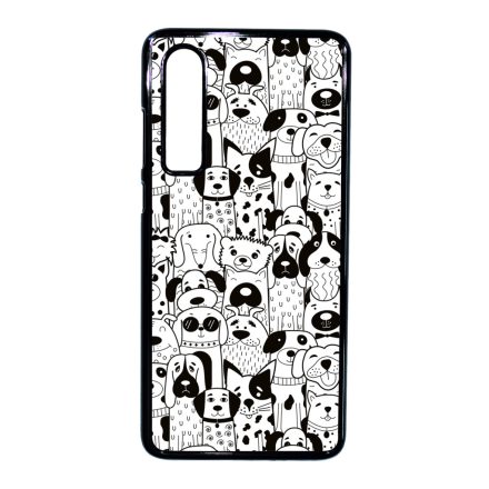 Aranyos kutya mintás Huawei P30 tok