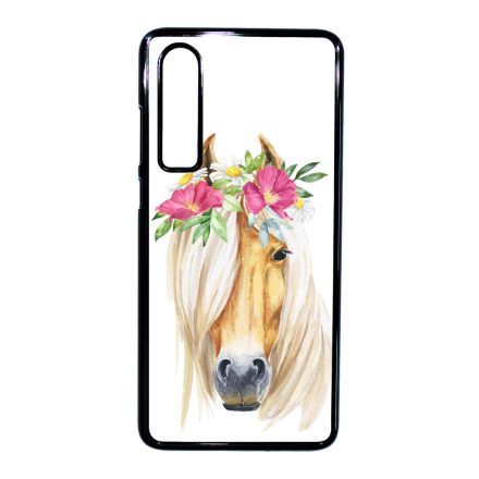 Csodaszép rajzolt lovas Huawei P30 tok