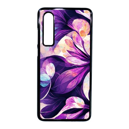 Zen lila absztrakt Art Huawei P30 tok