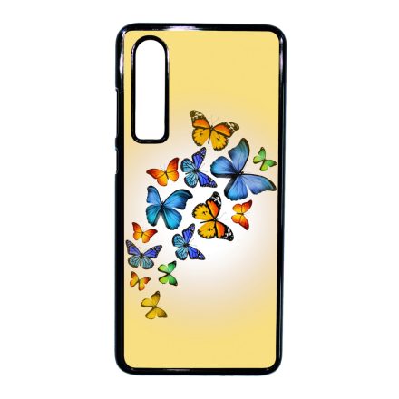 Színes pillangók Huawei P30 tok