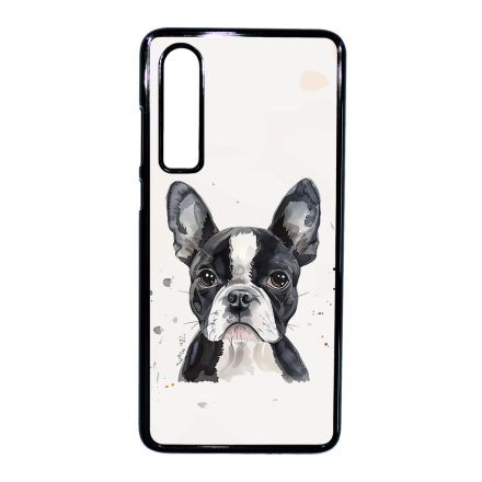 Boston Terrier Huawei P30 tok