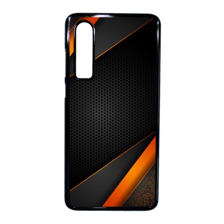 Naracs-fekete sávos carbon Huawei P30 tok