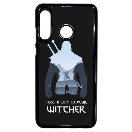 Toss a coin to your Witcher a Vaják Netflix Huawei P30 Lite tok