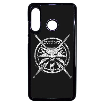 the Witcher White Wolf Vaják Fehér farkas Huawei P30 Lite tok