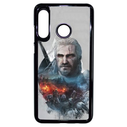 the Witcher Artwork Vaják Geralt of Rivia Huawei P30 Lite tok