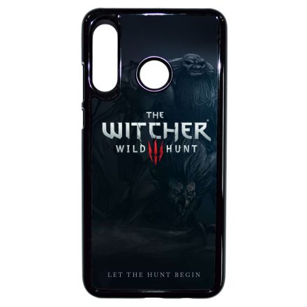 the Witcher Let the hunt begin Vaják Huawei P30 Lite tok