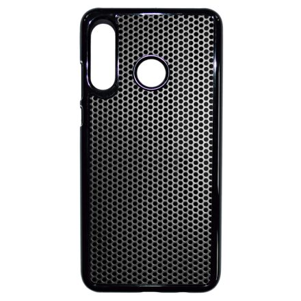 Speaker Ezüst metál mintás Huawei P30 Lite tok