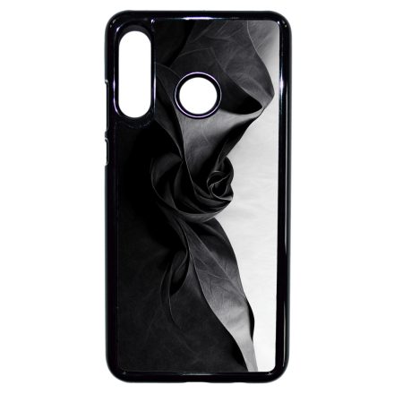 Szatén hatású fekete-fehér Art Huawei P30 Lite tok