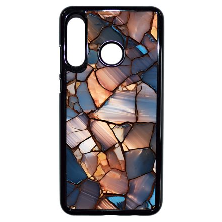 Elegáns kék mozaik Art Huawei P30 Lite tok