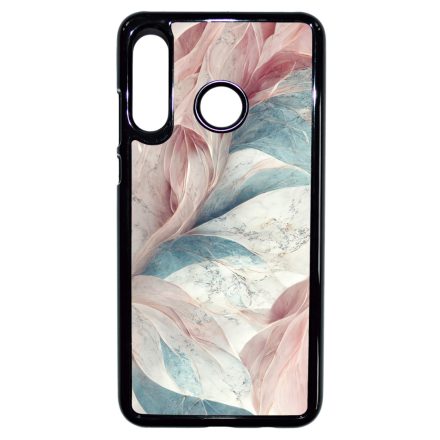 Lágy pasztel rózsaszín és zöld Art Huawei P30 Lite tok