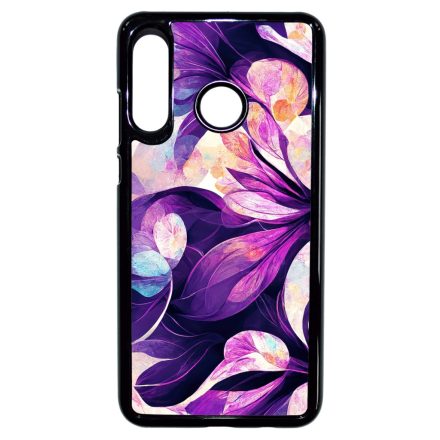 Zen lila absztrakt Art Huawei P30 Lite tok