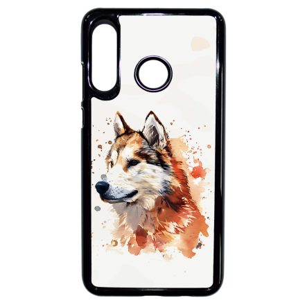 Barna Alaszkai Malamut Huawei P30 Lite tok