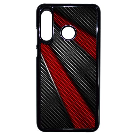 Carbon piros sávokkal Huawei P30 Lite tok