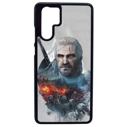 the Witcher Artwork Vaják Geralt of Rivia Huawei P30 Pro tok