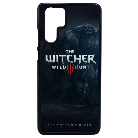 the Witcher Let the hunt begin Vaják Huawei P30 Pro tok