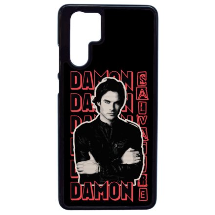 Damon Salvatore Art Vampire diaries Vámpírnaplók Huawei P30 Pro tok