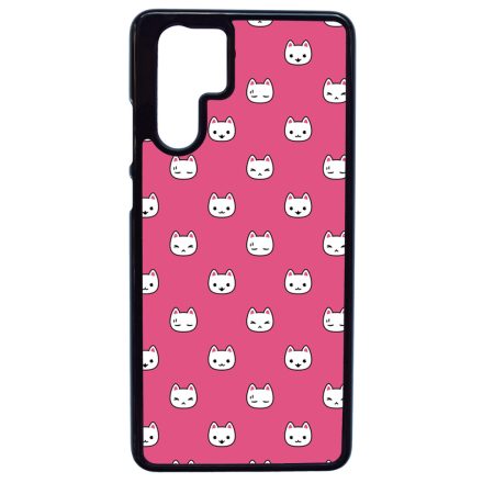 PINK Kitty Cat - cicás Huawei P30 Pro tok