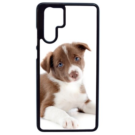 Édes Border Collie kölyök kutyus Huawei P30 Pro tok