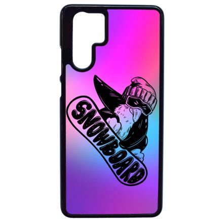 Snowboard Pingvin Huawei P30 Pro tok