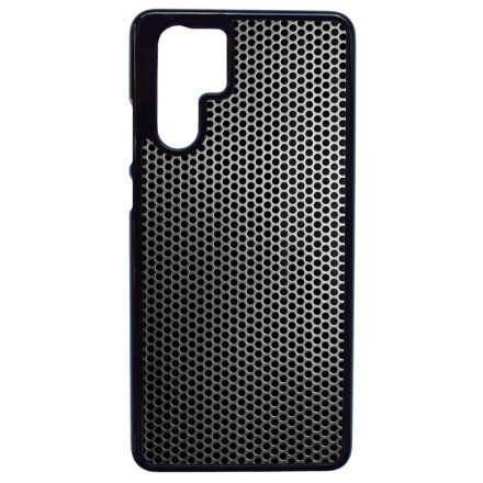 Speaker Ezüst metál mintás Huawei P30 Pro tok