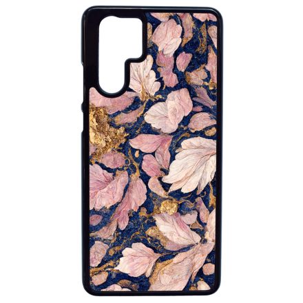Gyönyörű rózsaszín aranyos virág Art Huawei P30 Pro tok