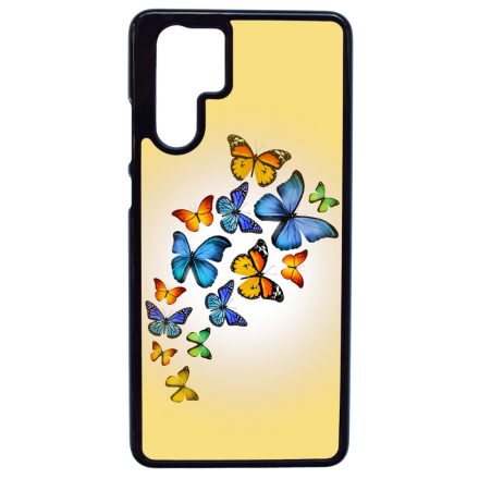 Színes pillangók Huawei P30 Pro tok