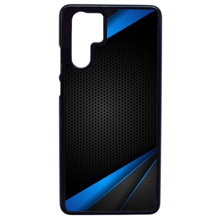 Carbon kék sávokkal Huawei P30 Pro tok