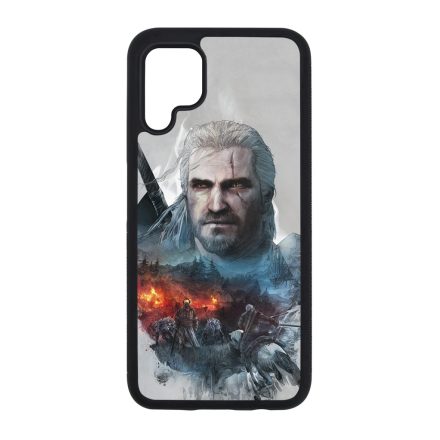 the Witcher Artwork Vaják Geralt of Rivia Huawei P40 Lite tok