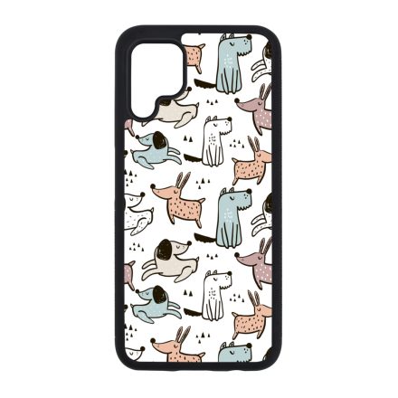 Tündéri rajzolt kutya mintás Huawei P40 Lite tok