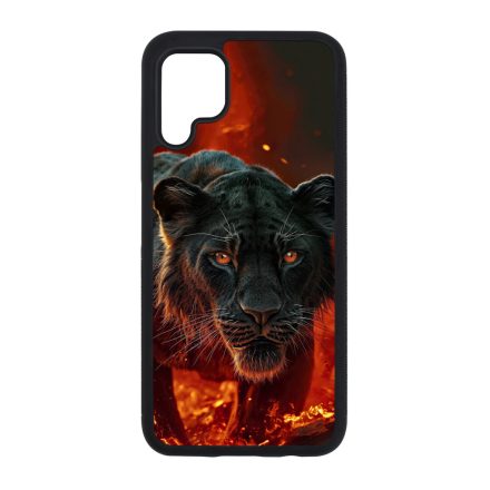 Fekete oroszlán Huawei P40 Lite tok