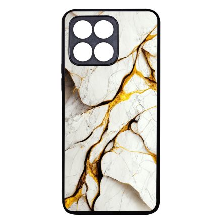 Luxury fehér és arany márvány mintás Honor X6a tok