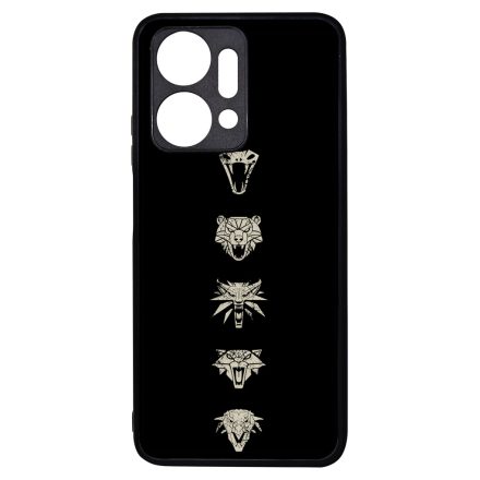 Witcher Schools wolf fehér farkas Honor X7a tok