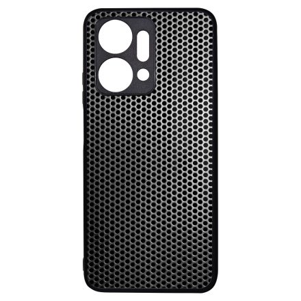 Speaker Ezüst metál mintás Honor X7a tok