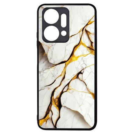 Luxury fehér és arany márvány mintás Honor X7a tok