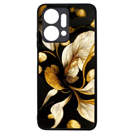Szépséges fekete-arany virág szatén Art Honor X7a tok