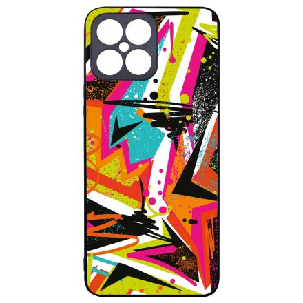 Abstract Orange Graffiti Honor X8 tok
