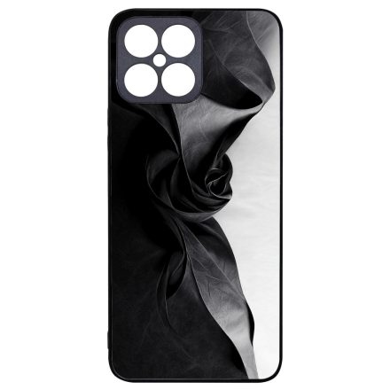 Szatén hatású fekete-fehér Art Honor X8 tok