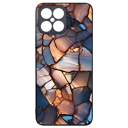 Elegáns kék mozaik Art Honor X8 tok