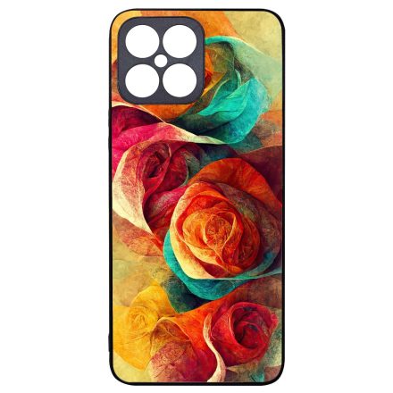 Absztrakt színes rózsák Art Honor X8 tok
