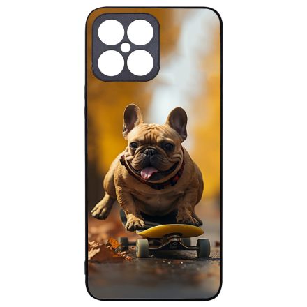 Francia bulldog gördeszkán Honor X8 tok