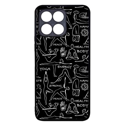 Black Line Art Joga Honor X8a tok