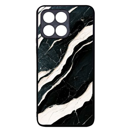 Trendi fekete-fehér márvány mintás Honor X8a tok
