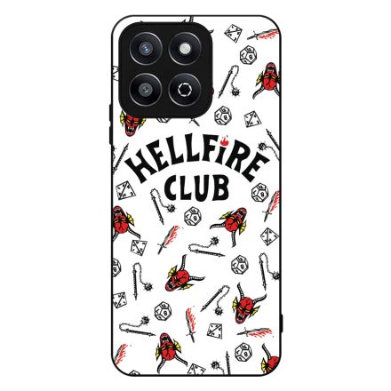 Hellfire Club - Fehér Mintás - Stranger Things Honor X8b tok